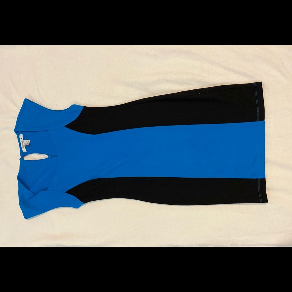 Black and blue Forever 21 dress